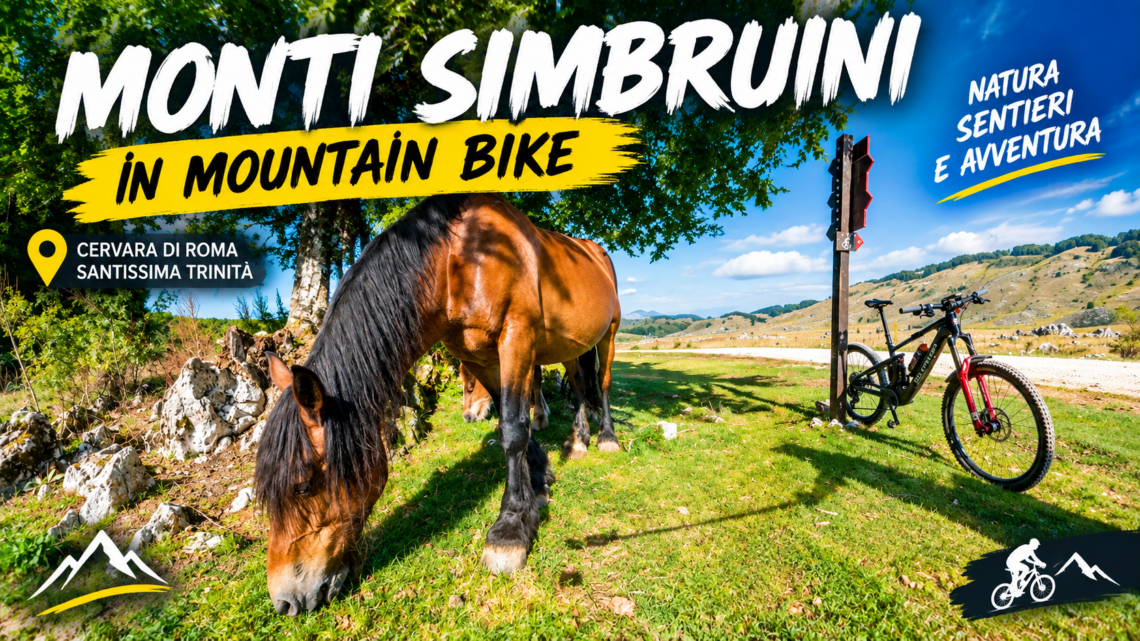 Monti Simbruini in Mountain Bike: da Cervara di Roma alla Santissima Trinità, tra sentieri e imprevisti